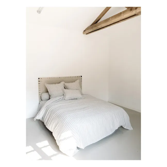 Funda de almohada de lino Sandhills | Blanco Roto