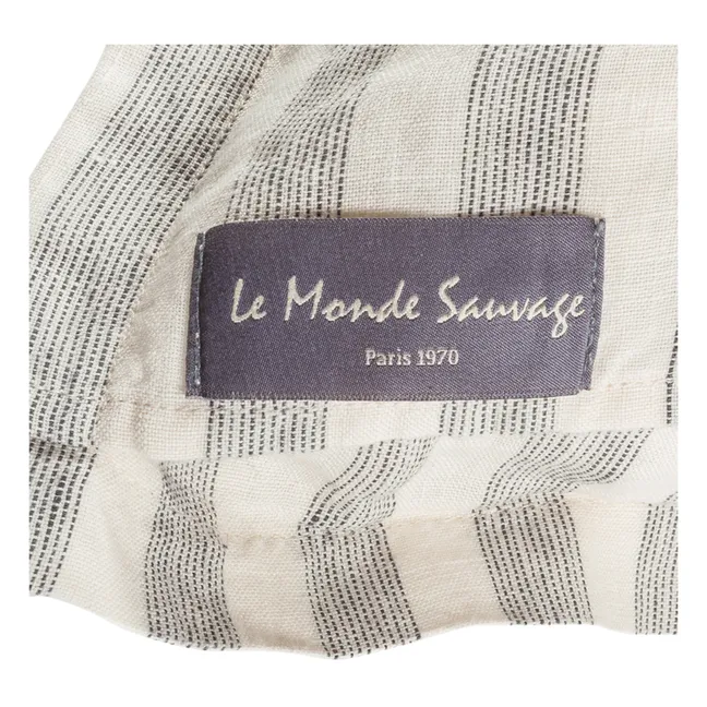 Funda de almohada de lino Sandhills | Blanco Roto