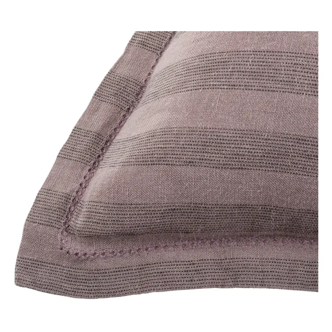 Funda de almohada de lino Sandhills | Violeta