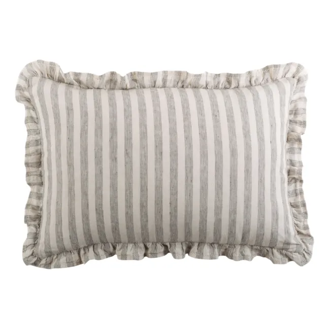 Sandhills Frilled Cushion Cover | Off white