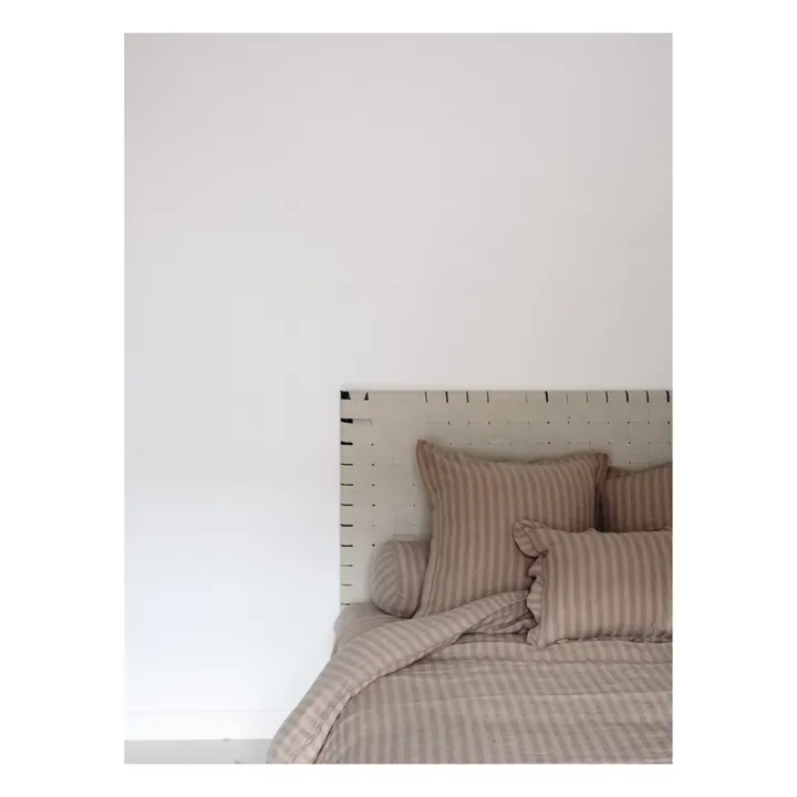 Housse de coussin Sandhills volantée | Brun roux- Image produit n°2