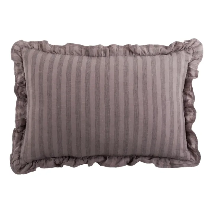 Sandhills Frilled Cushion Cover | Purple- Product image n°0