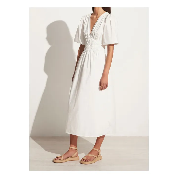 Agnata Dress | White- Product image n°2