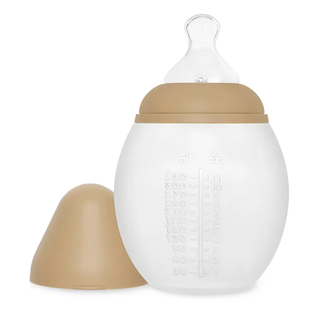 Fläschchen aus medizinischem Silikon und physiologischer Nuckel | Oat