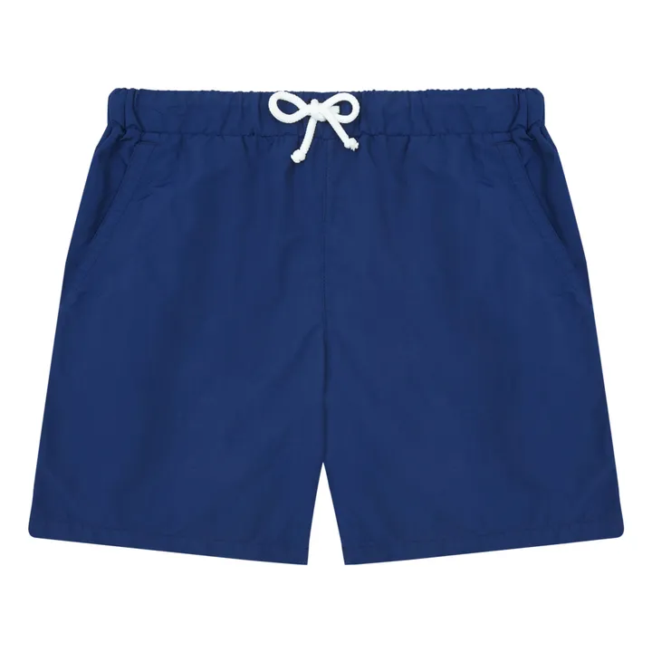 Booby Solid Color Swimming Trunks | Navy blue- Product image n°0