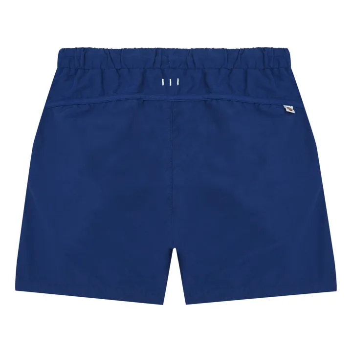 Booby Solid Color Swimming Trunks | Navy blue- Product image n°1