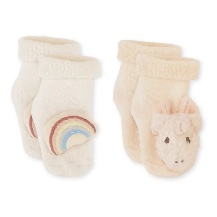 2er-Set Socken aus Bio-Baumwolle | Seidenfarben- Produktbild Nr. 0