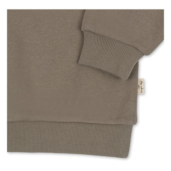 Sudadera con capucha de algodón ecológico Lou | Verde- Imagen del producto n°1