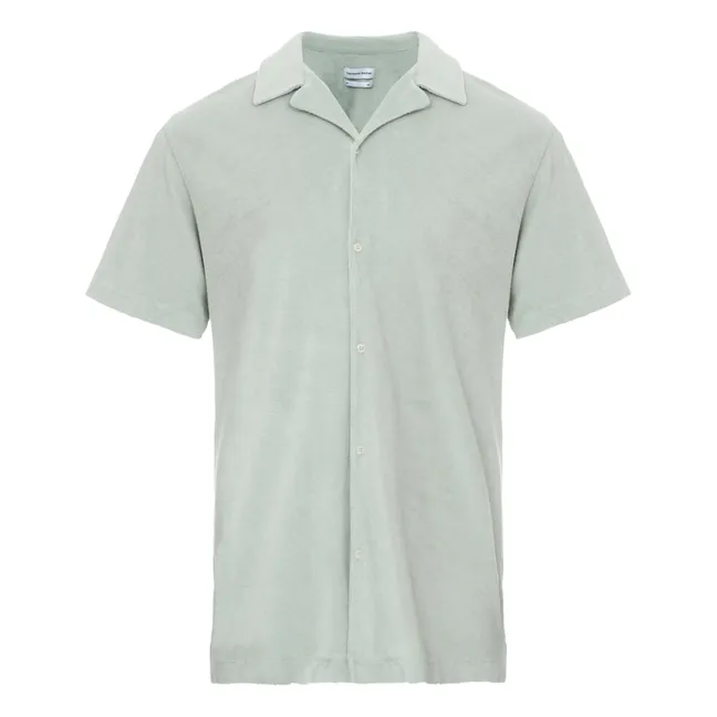 Camisa de manga corta Terry | Salvia