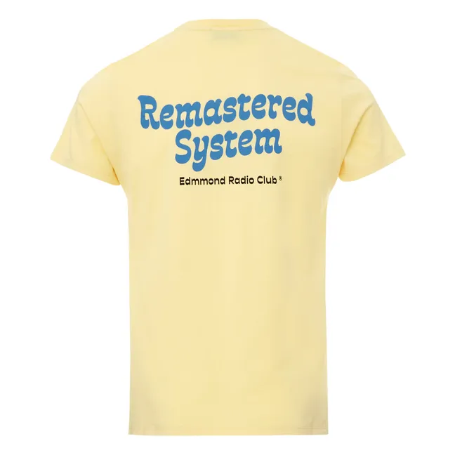 Camiseta Remastered | Amarillo palo