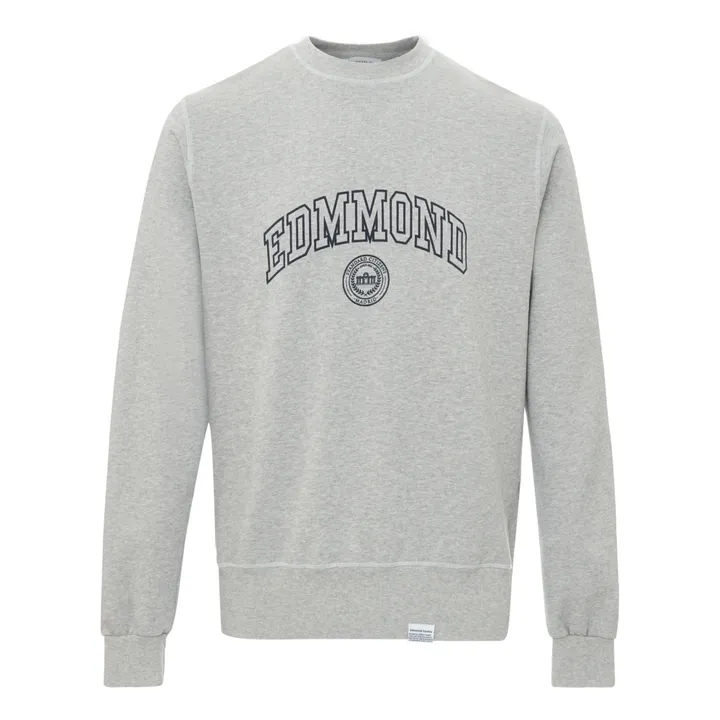 Stamp Sweatshirt | Heather grey- Product image n°0