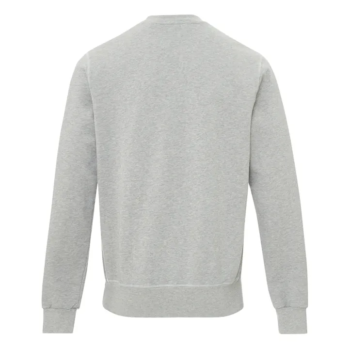 Stamp Sweatshirt | Heather grey- Product image n°1