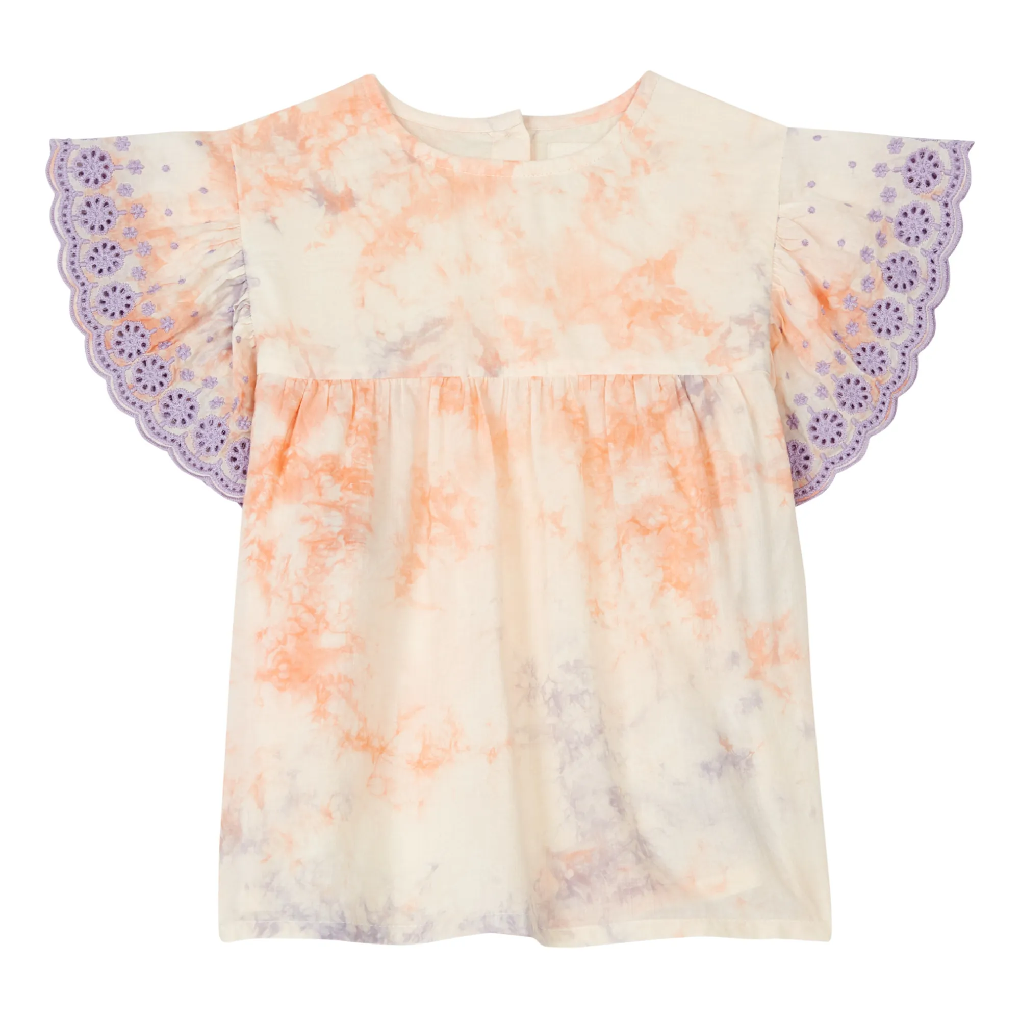 Louis Louise Pink Jasmin Tie-Dye Blouse