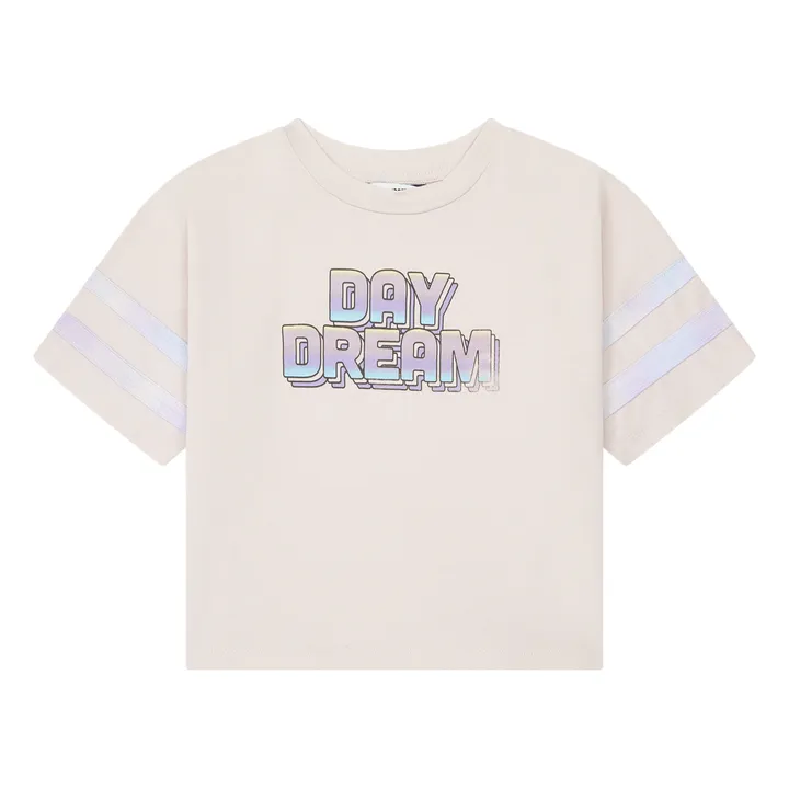 T-Shirt Day Dream in Cotone Organico | Rosa chiaro- Immagine del prodotto n°0