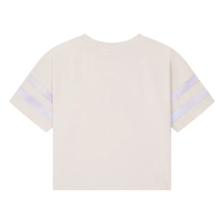 T-Shirt Day Dream in Cotone Organico | Rosa chiaro- Immagine del prodotto n°2