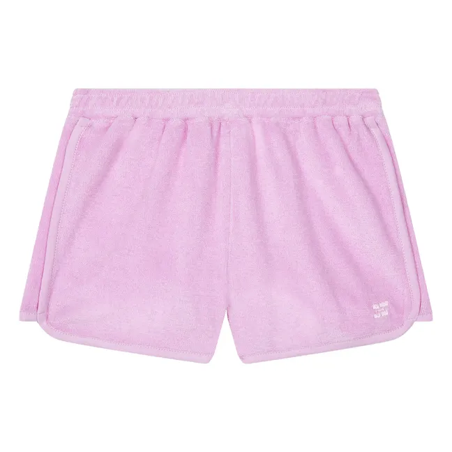Shorts in spugna bio | Rosa