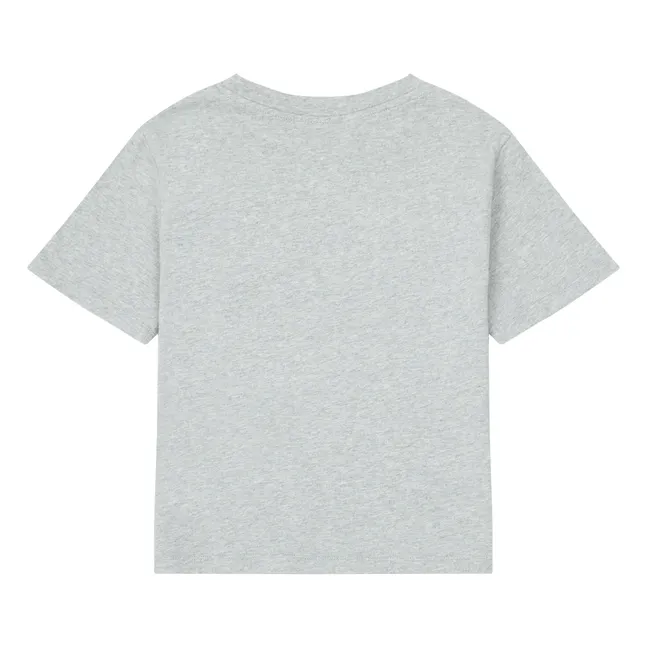 T-Shirt State Of Mind in Cotone Organico | Grigio chiné