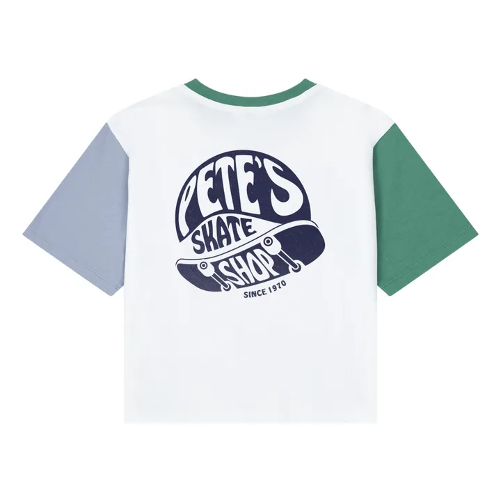 Organic Cotton Easy Life Loose T-Shirt | White- Product image n°0