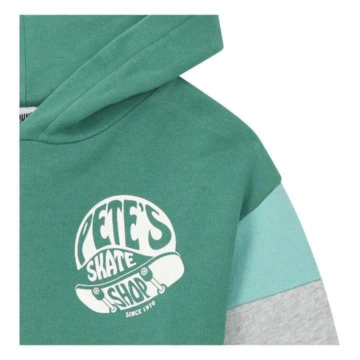 Retro Block Colors - Sustainably Made Hoodie main image 1