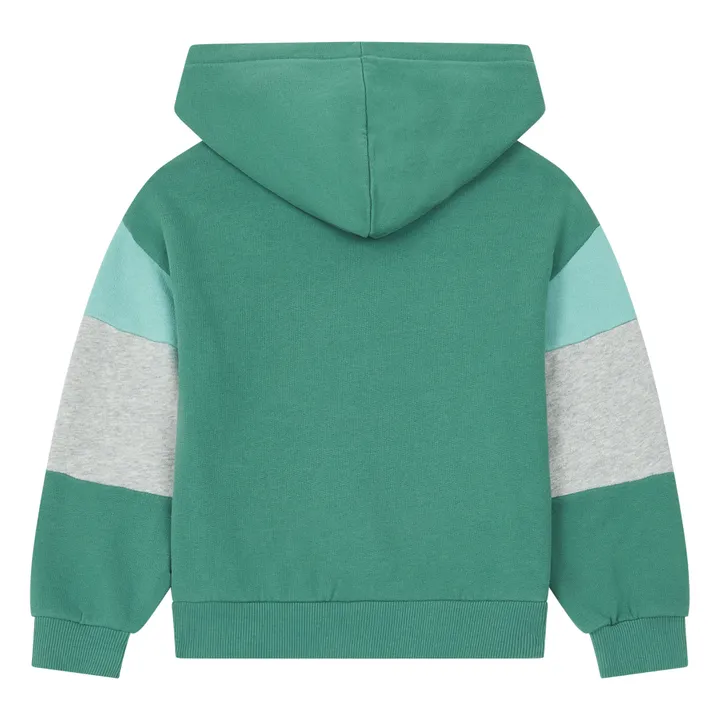 Retro Block Colors - Sustainably Made Hoodie