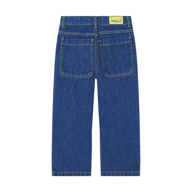 Stonewashed Denim Jeans | Blue