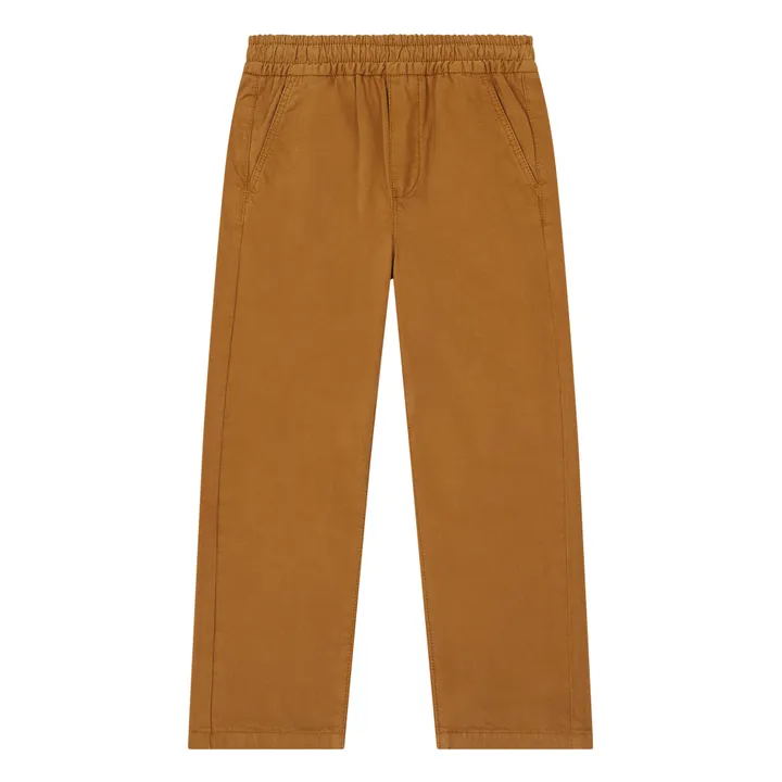 Pantalón de cintura ajustable | Marrón- Imagen del producto n°0