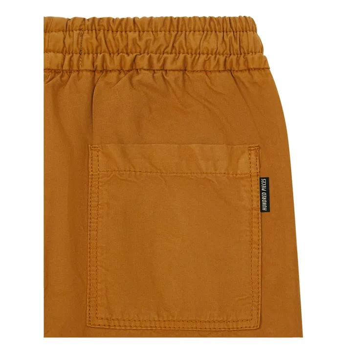 Pantalón de cintura ajustable | Marrón- Imagen del producto n°3