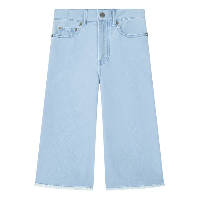 Soor Ploom - Nova Organic Cotton Denim Pants - Denim blue | Smallable