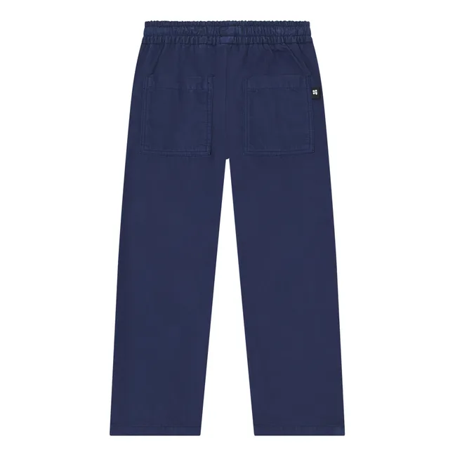 Pantalón de cintura ajustable | Azul Marino