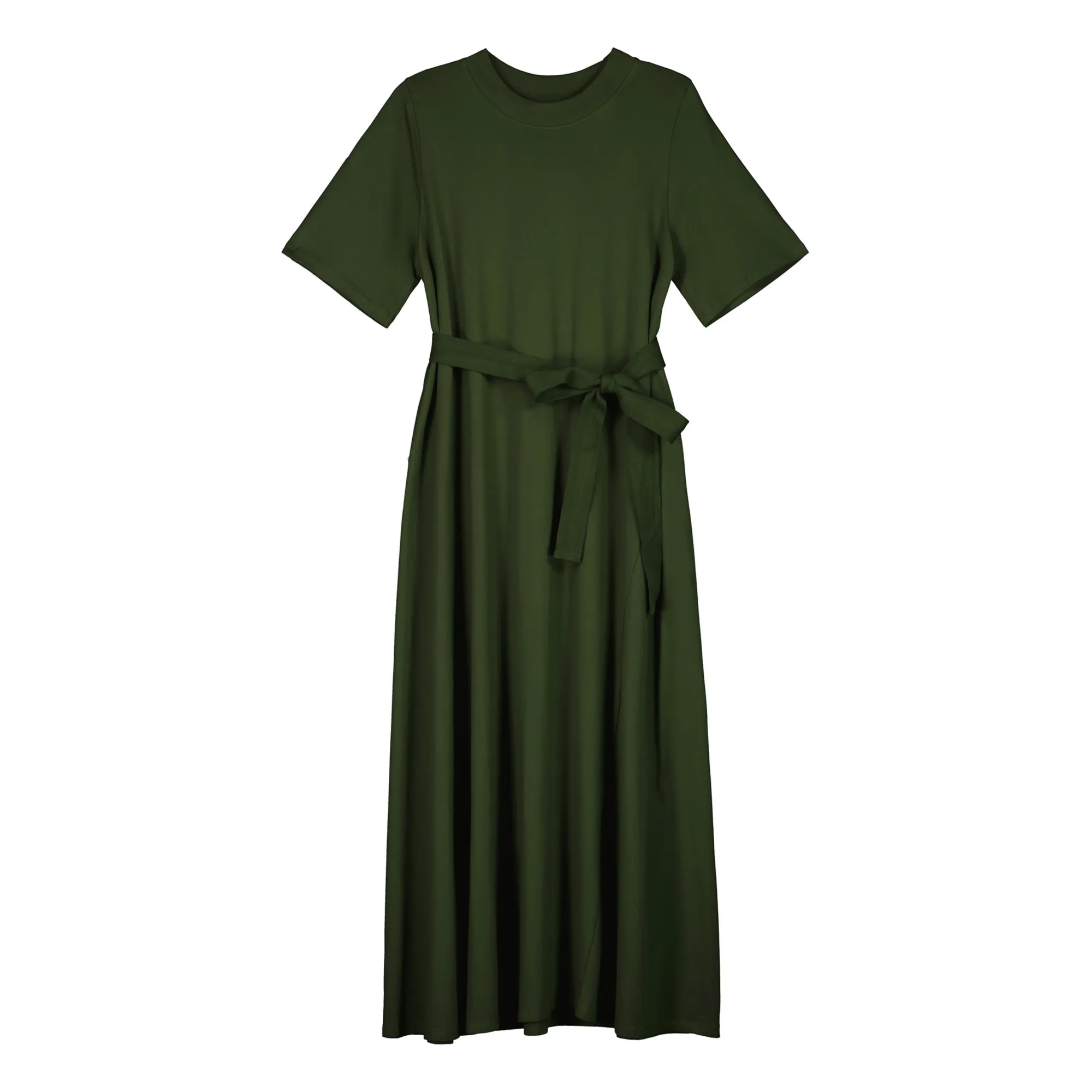 Kowtow - Organic Cotton Swing Dress - Women - Dark Green - Xs Kowtow - Organic Cotton Swing Dress - Women - Dark Green - Xs