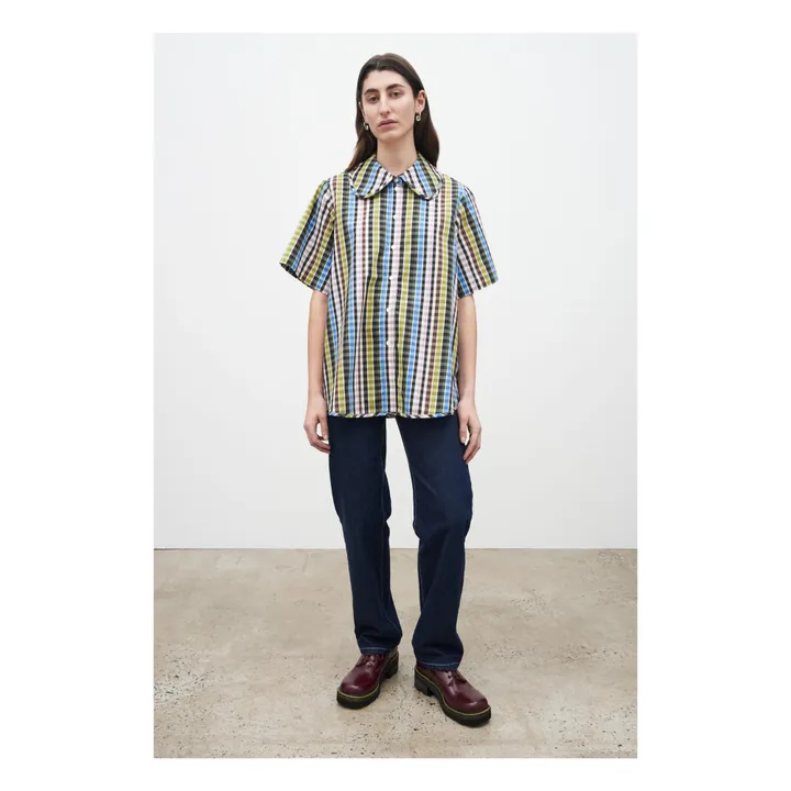 【KOOLOSET】Colton Check Over Shirt RARE!! Shirt Flannel CLOSSHI CHECKERED - Etsy