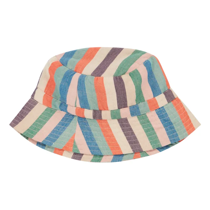 Cedrus Striped Hat | Orange- Product image n°0