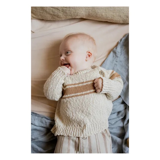 Pull Garçon Preworn Gris – Coton – Taille 3-4 Ans – Manches Longues – Occasion