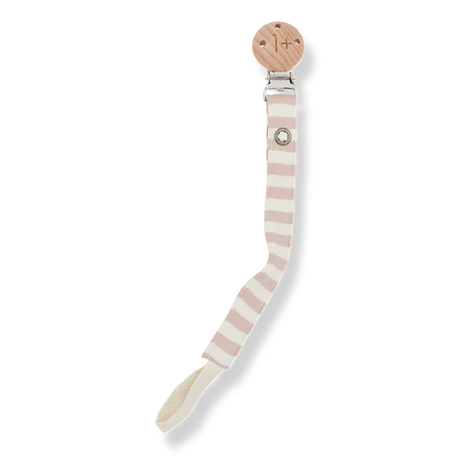 1+ In The Family Pink Ivana Pacifier Hook