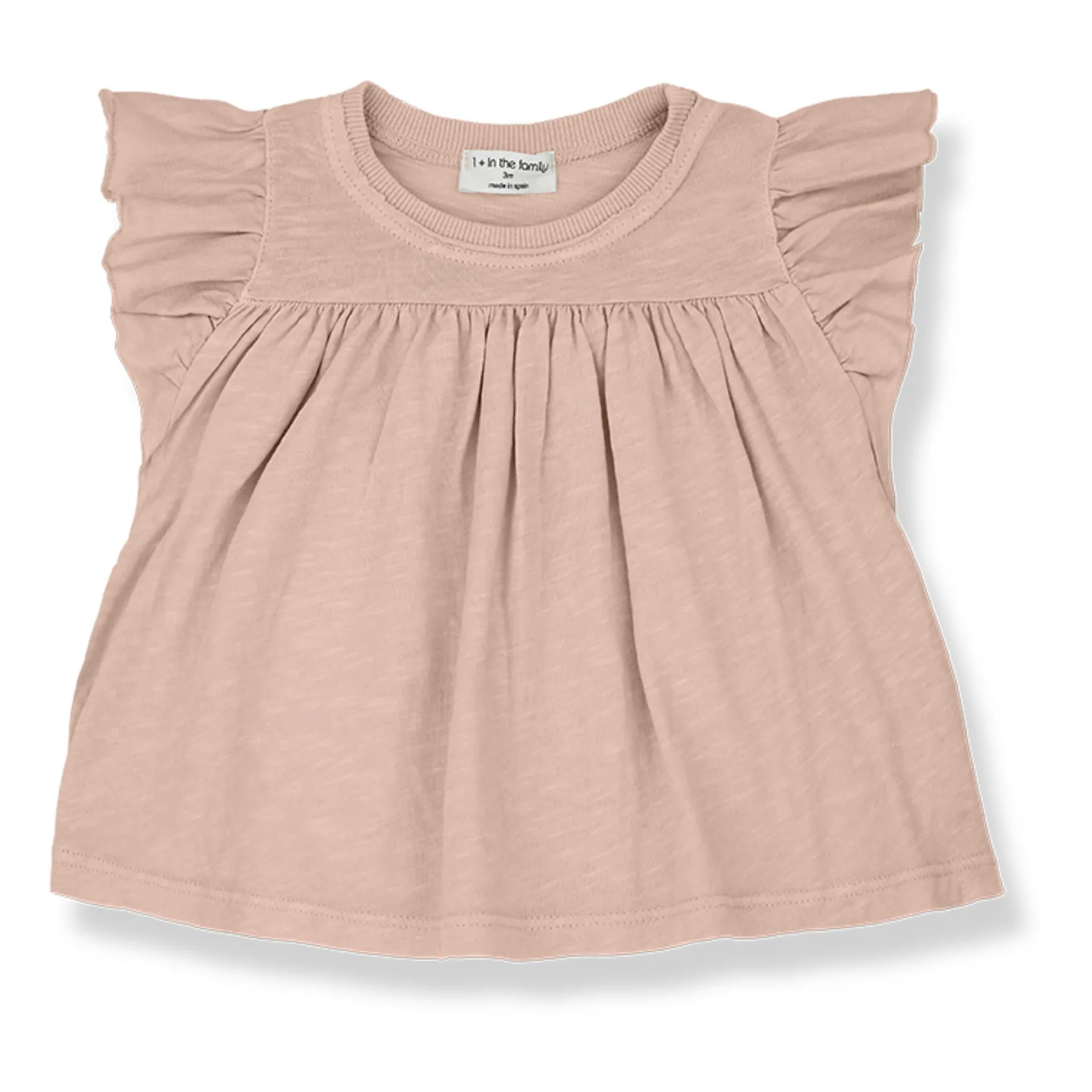 1+ In The Family Pink Ariadna Ruffled Blouse