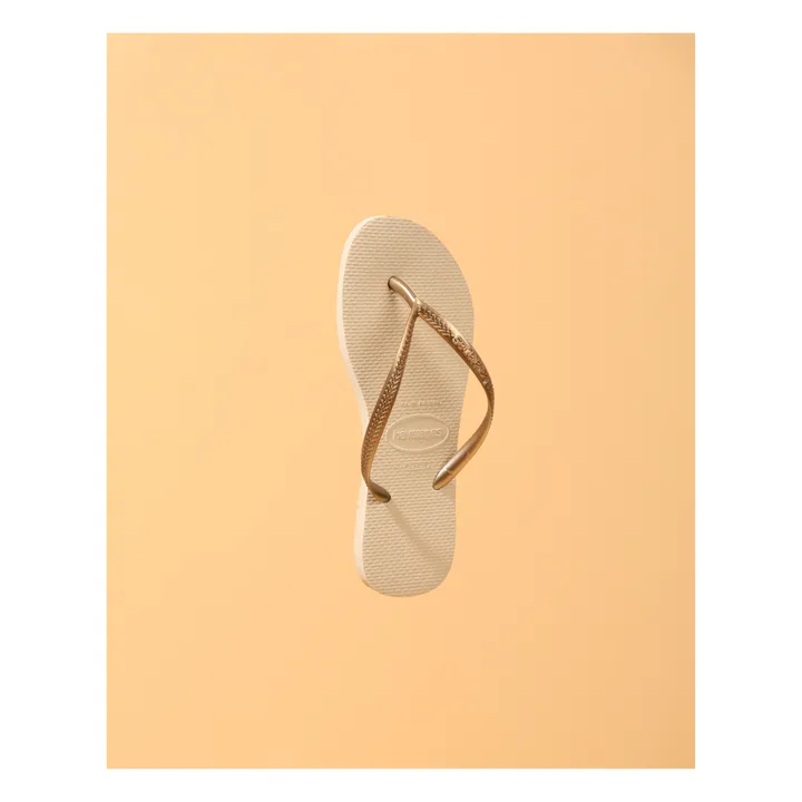 Slim Flip-Flops | Beige- Product image n°6