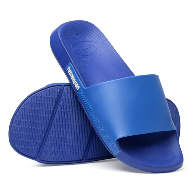 Classic Slide Flip Flops | Navy blue