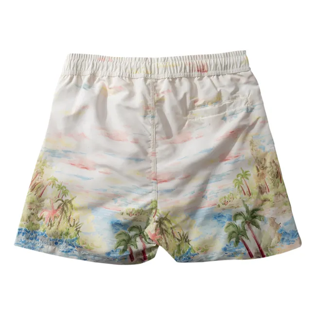 Classic Summer Shorts | Ecru