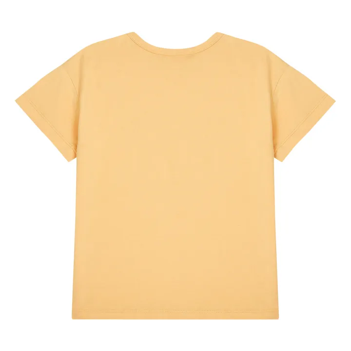 Camiseta de algodón orgánico Derio | Albaricoque- Imagen del producto n°2