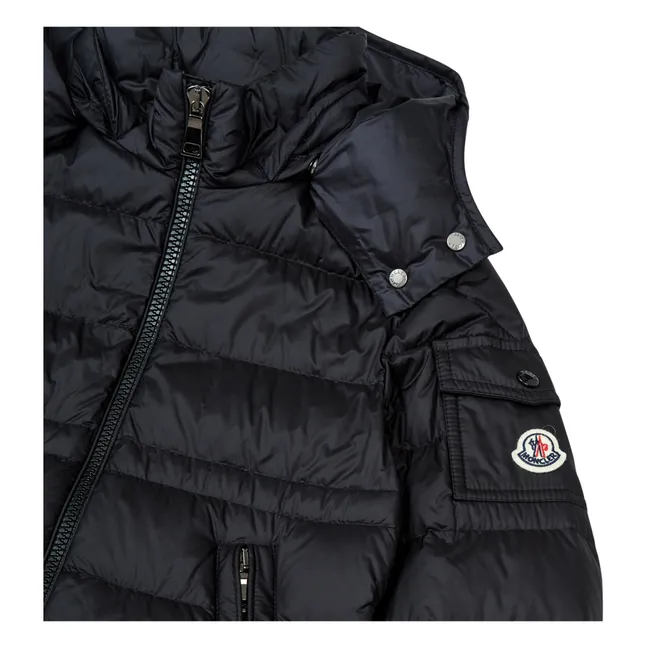 Dalles Hooded Puffer Jacket | Black