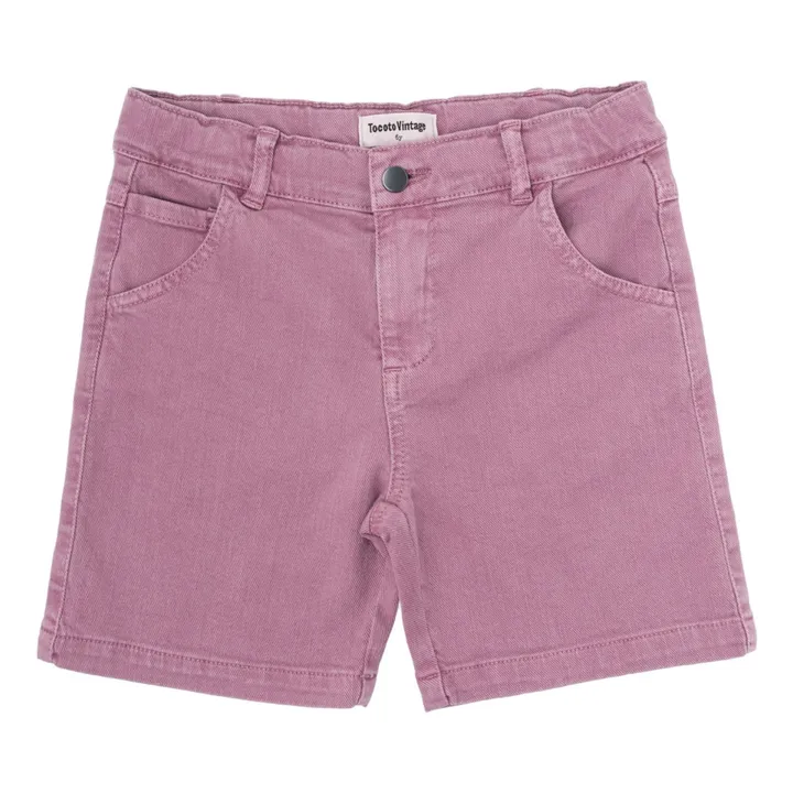 Denim Shorts | Pink- Product image n°0
