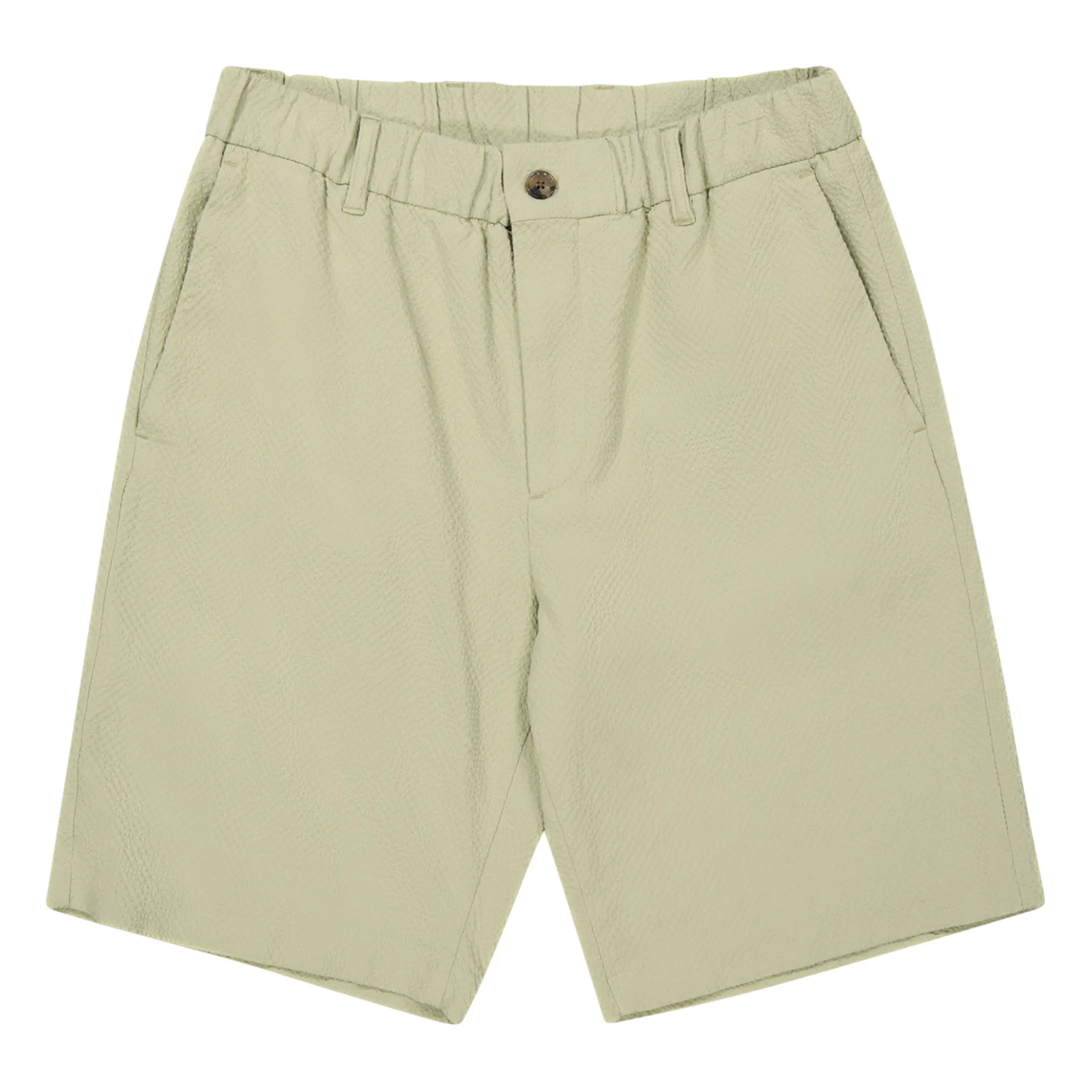 Nn.07 Pale Green Theodor 1040 Organic Cotton Shorts