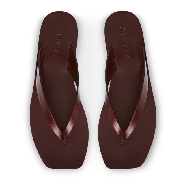 Kinto Sandals | Burgundy