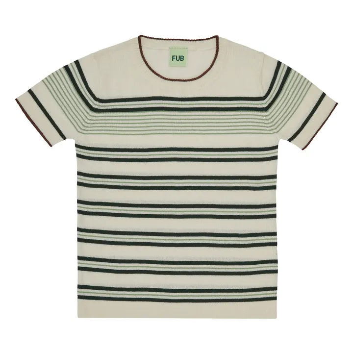 T-Shirt mit kurzen Ärmeln aus Bio-Baumwolle | Chromgrün- Produktbild Nr. 0