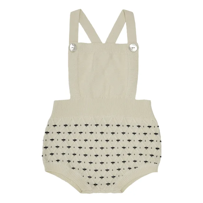 Pelele de algodón orgánico | Crudo