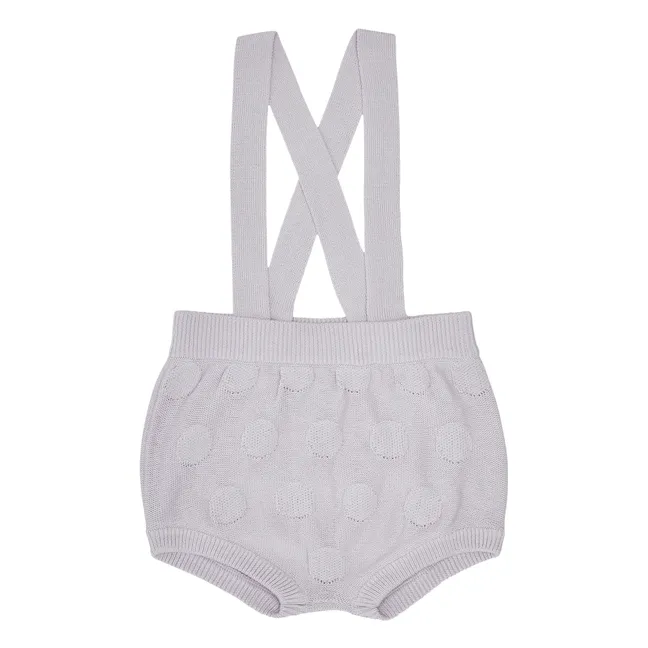 Bloomer Salopette Coton Bio | 	Lilas