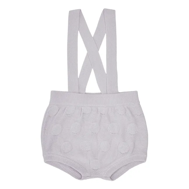 Peto ranita de algodón orgánico | Lila