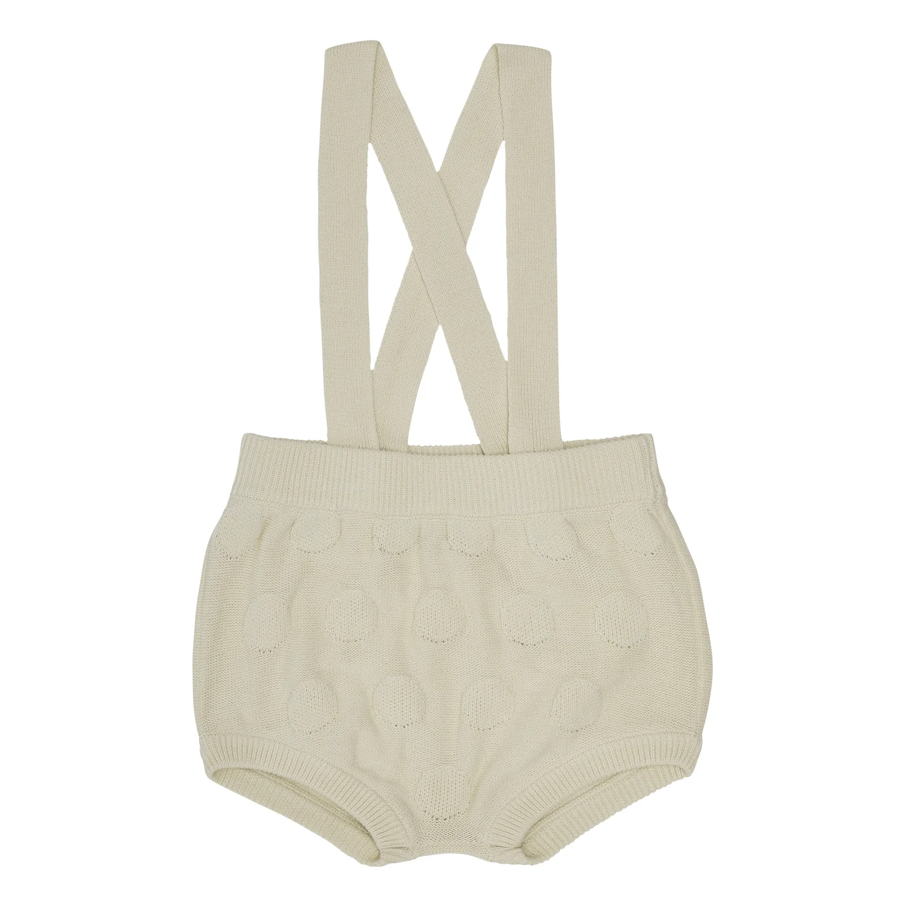 Bloomer Salopette Coton Bio | Ecru- Image produit n°0