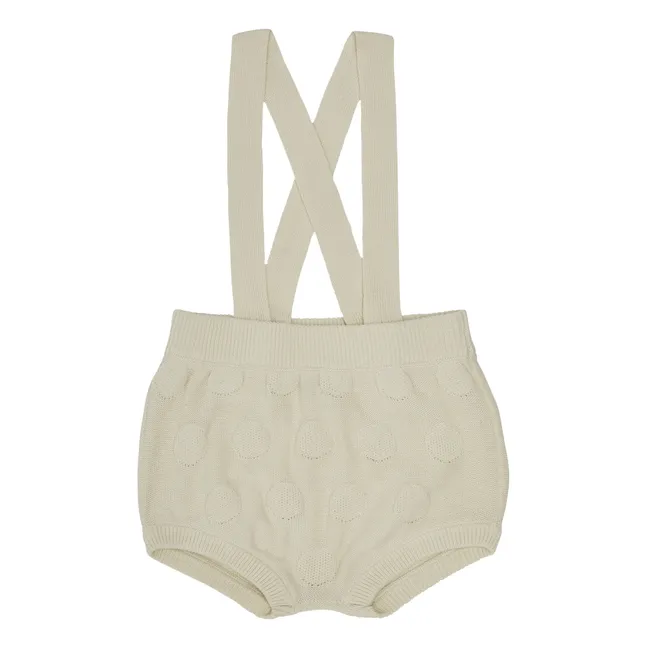 Bloomer Salopette Coton Bio | Ecru