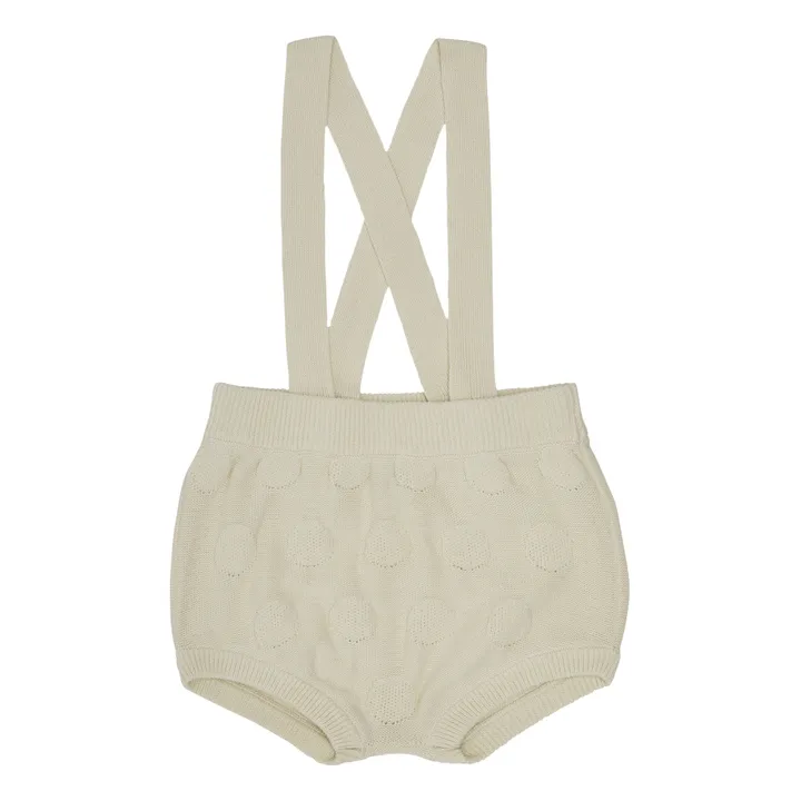 Bloomer Salopette Coton Bio | Ecru- Image produit n°0